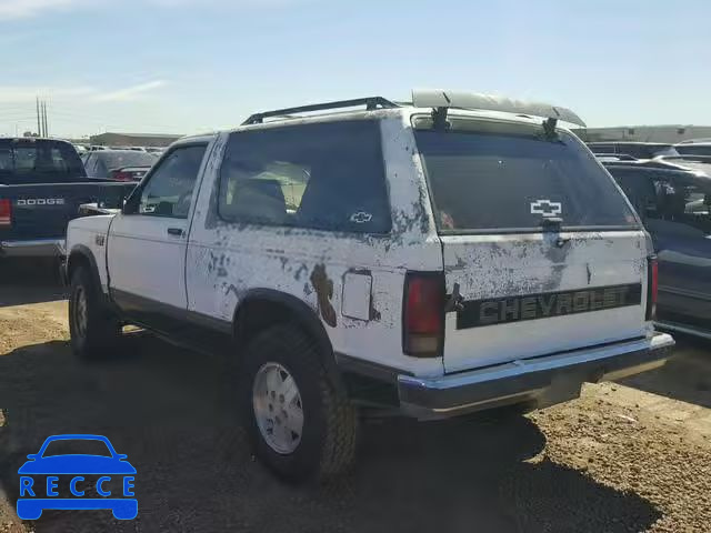 1988 CHEVROLET BLAZER S10 1GNCT18Z7J8187566 image 2