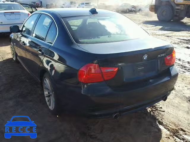 2009 BMW 335 XI WBAPL33529A405375 image 2