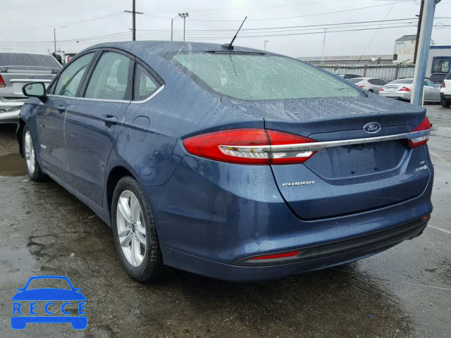 2018 FORD FUSION SE 3FA6P0LU3JR176844 image 2
