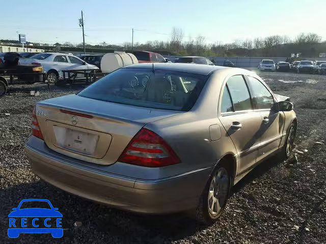 2005 MERCEDES-BENZ C 240 WDBRF61J25A771186 image 3