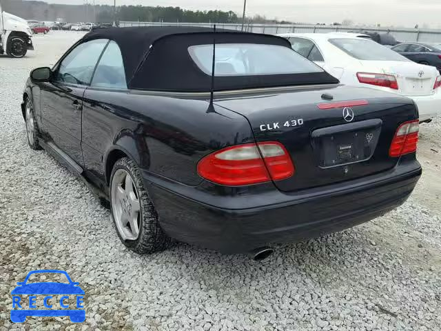 2003 MERCEDES-BENZ CLK 430 WDBLK70G23T139559 зображення 2