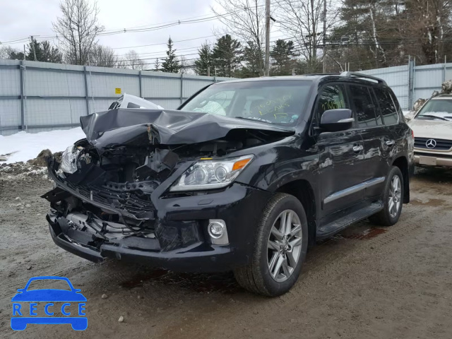2014 LEXUS LX 570 JTJHY7AX4E4137956 image 1