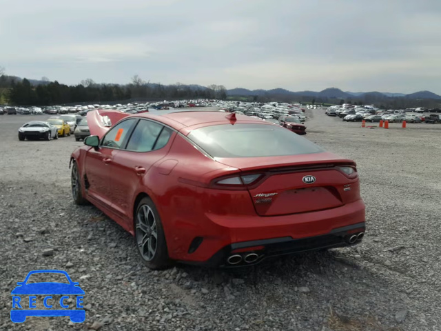 2018 KIA STINGER GT KNAE55LCXJ6015921 image 2