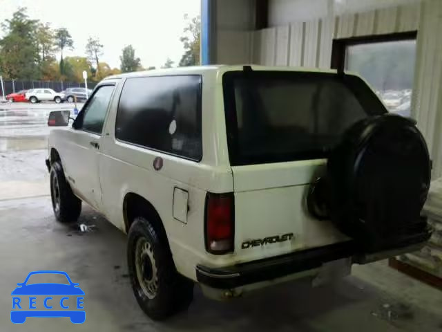 1992 CHEVROLET BLAZER S10 1GNCT18Z0N0134289 image 2