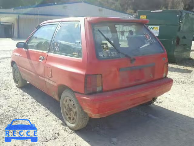 1993 FORD FESTIVA GL KNJPT06H4P6105566 image 2