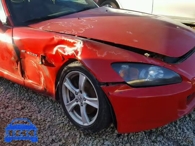 2008 HONDA S2000 JHMAP21498S002096 Bild 8