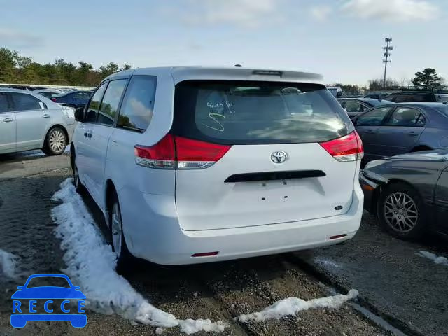 2011 TOYOTA SIENNA BAS 5TDZK3DC8BS103240 image 2