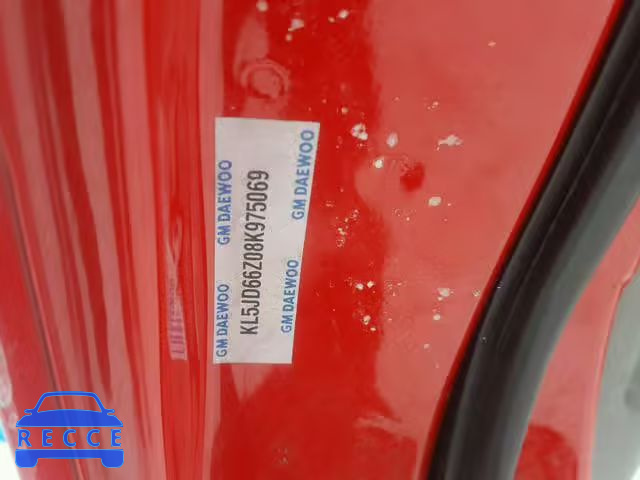 2008 SUZUKI RENO BASE KL5JD66Z08K975069 image 9