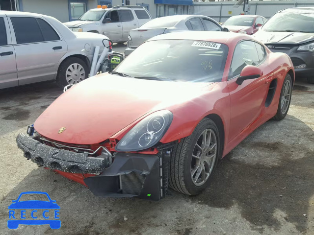 2014 PORSCHE CAYMAN WP0AA2A87EK171017 image 1