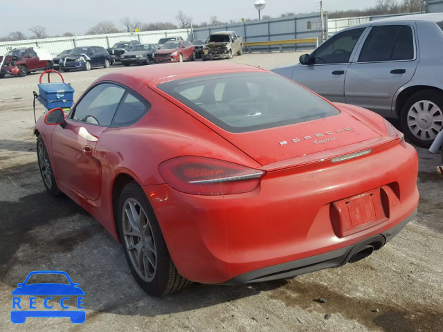 2014 PORSCHE CAYMAN WP0AA2A87EK171017 image 2