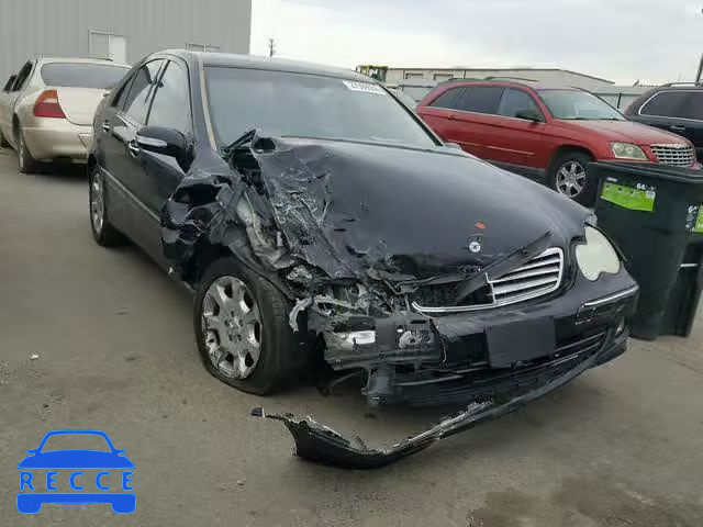 2005 MERCEDES-BENZ C 240 WDBRF61J85F573182 зображення 0