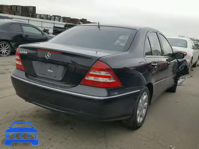 2005 MERCEDES-BENZ C 240 WDBRF61J85F573182 зображення 3