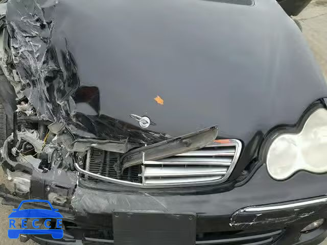 2005 MERCEDES-BENZ C 240 WDBRF61J85F573182 зображення 6