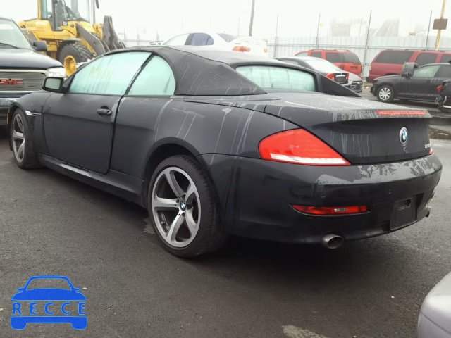 2008 BMW 650 I WBAEB53518CX62636 image 2