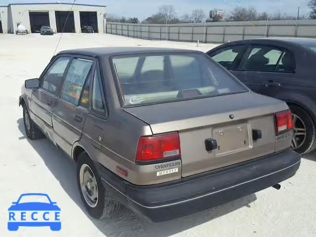 1987 CHEVROLET NOVA 1Y1SK5148HZ118950 image 2