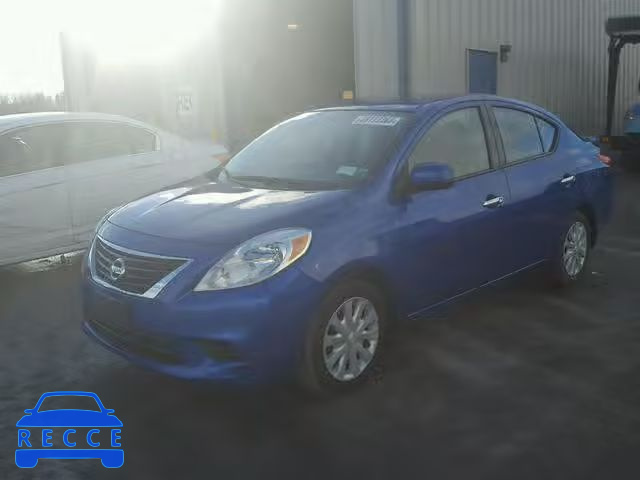 2014 NISSAN VERSA SV 3N1CN7AP3EL821125 зображення 1