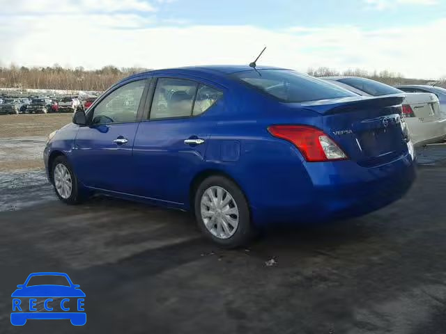 2014 NISSAN VERSA SV 3N1CN7AP3EL821125 image 2