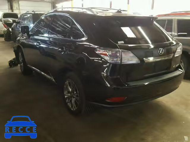 2012 LEXUS RX 450 JTJBC1BA9C2424570 image 2