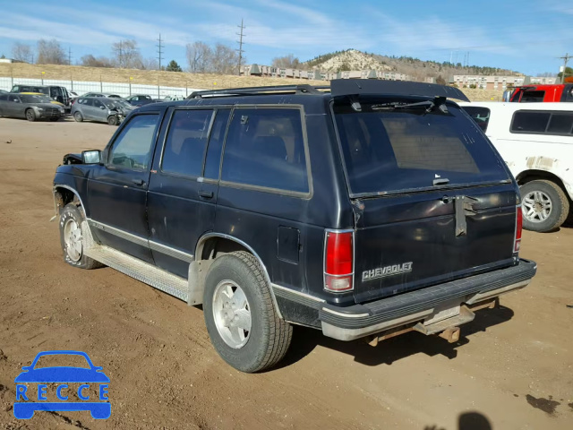 1991 CHEVROLET BLAZER S10 1GNDT13Z1M2140200 image 2