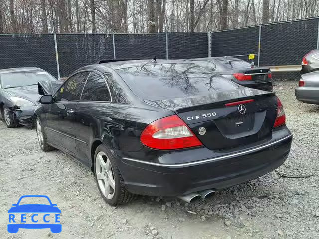 2007 MERCEDES-BENZ CLK 550 WDBTJ72H27F216900 image 2