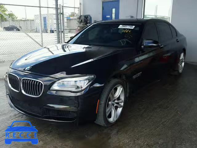 2014 BMW 750 LI WBAYE8C52ED134483 зображення 1