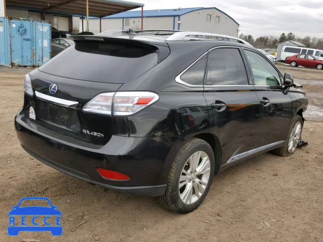 2011 LEXUS RX 450 JTJBC1BAXB2422129 зображення 3