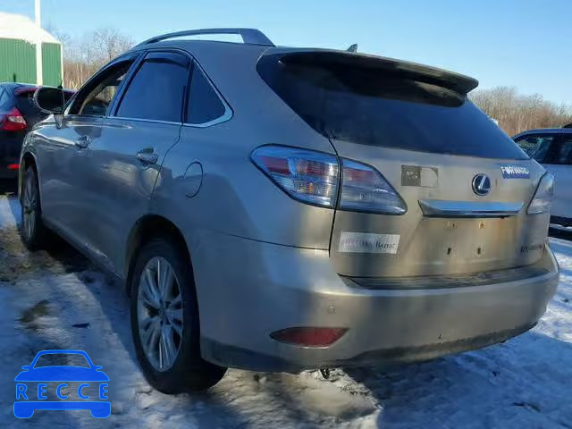 2012 LEXUS RX 450 JTJBC1BA5C2427885 image 2