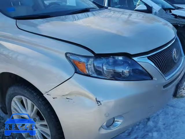 2012 LEXUS RX 450 JTJBC1BA5C2427885 image 8
