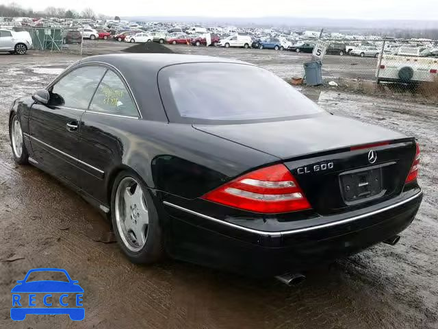 2001 MERCEDES-BENZ CL 600 WDBPJ78J21A012582 зображення 2