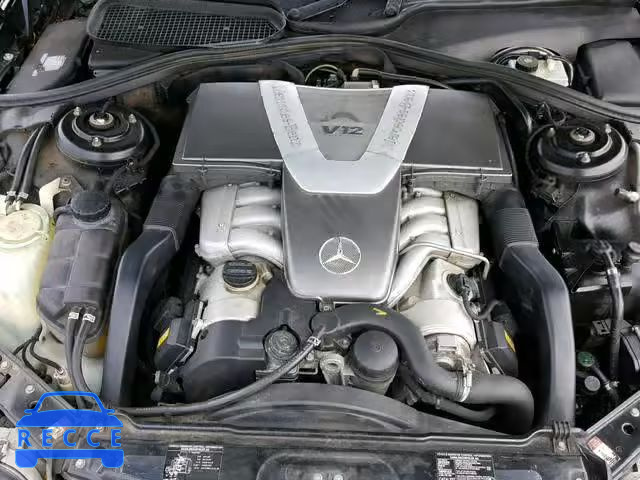 2001 MERCEDES-BENZ CL 600 WDBPJ78J21A012582 image 6