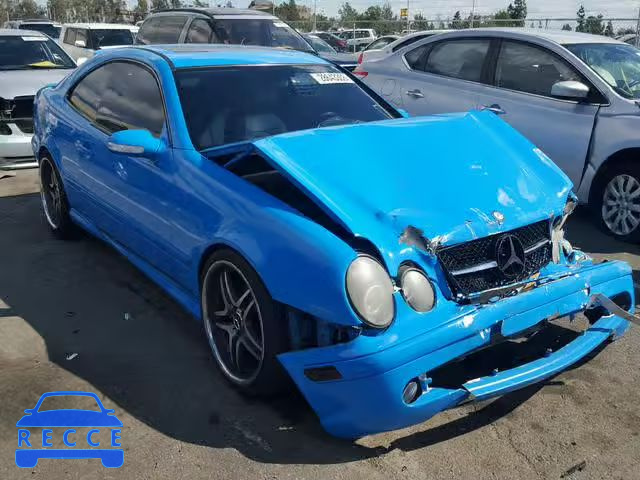 2002 MERCEDES-BENZ CLK 430 WDBLJ70GX2T108836 зображення 0