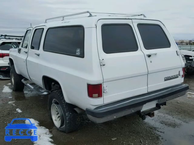 1989 CHEVROLET SUBURBAN V 1GNGV26K3KF178609 image 2