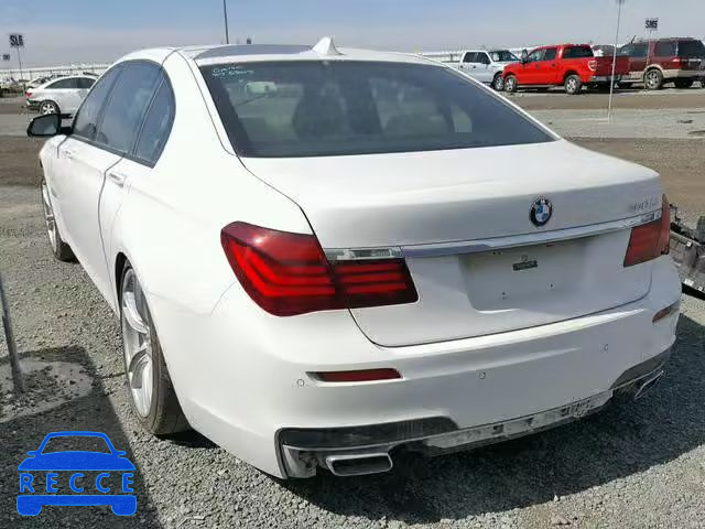 2014 BMW 750 LI WBAYE8C51ED134653 зображення 2