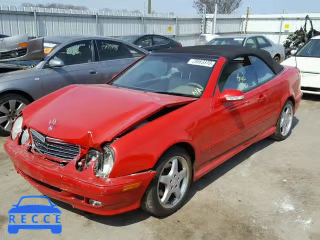 2003 MERCEDES-BENZ CLK 430 WDBLK70G33T141272 image 1