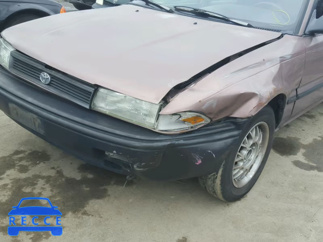 1992 TOYOTA COROLLA DL 1NXAE94A7NZ319291 image 8