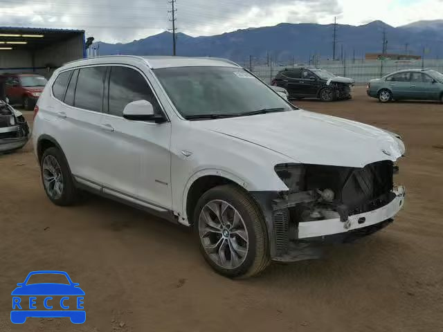 2015 BMW X3 XDRIVE3 5UXWX7C58F0K32729 зображення 0