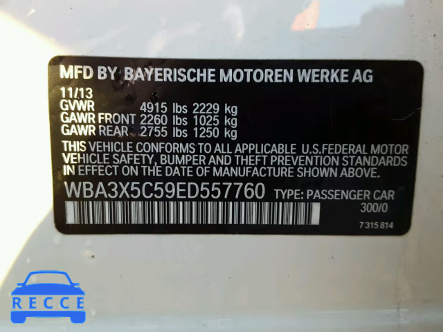 2014 BMW 328 XIGT WBA3X5C59ED557760 Bild 9