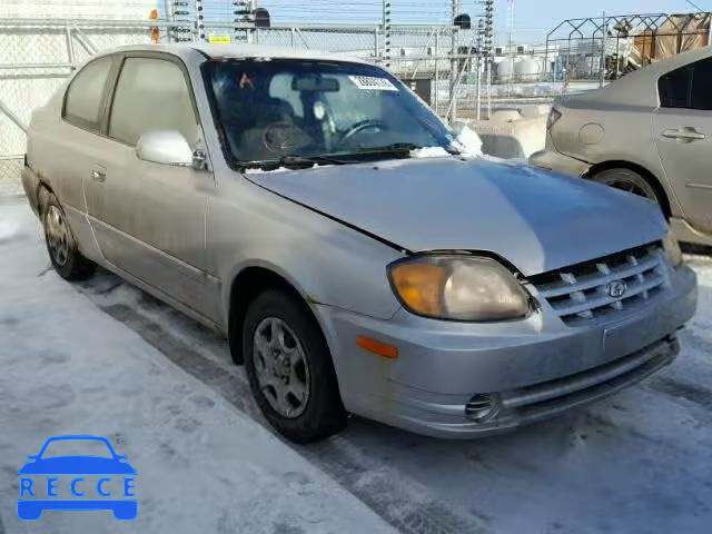 2003 HYUNDAI ACCENT BAS KMHCG35G53U246051 image 0