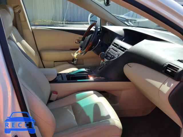 2011 LEXUS RX 450 JTJBC1BAXB2421644 image 4