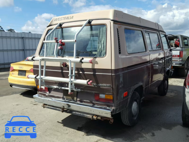 1984 VOLKSWAGEN VANAGON CA WV2ZB025XEH080122 Bild 3