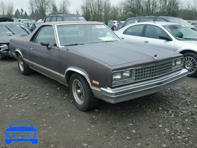 1984 CHEVROLET EL CAMINO 1GCCW80A7ER117385 image 0