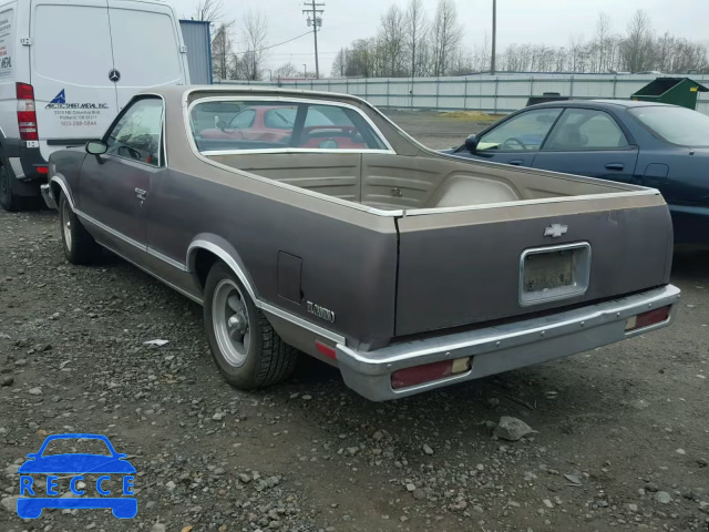 1984 CHEVROLET EL CAMINO 1GCCW80A7ER117385 зображення 2