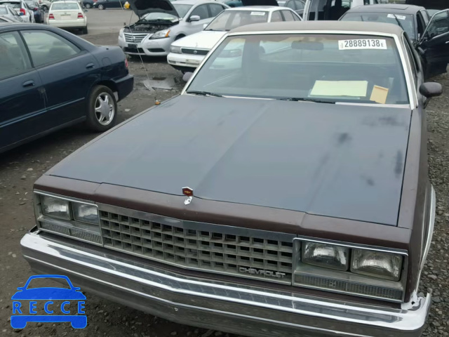 1984 CHEVROLET EL CAMINO 1GCCW80A7ER117385 зображення 8