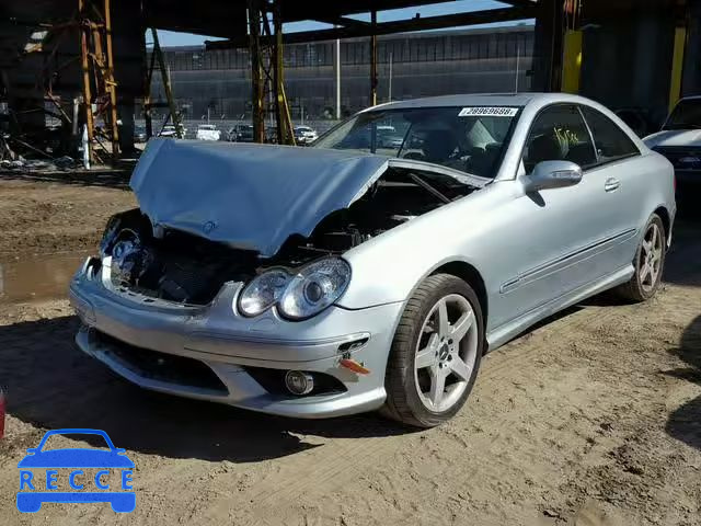 2006 MERCEDES-BENZ CLK 500 WDBTJ75J46F168250 зображення 1