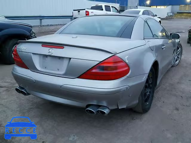 2004 MERCEDES-BENZ SL 500 WDBSK75F04F069720 image 3