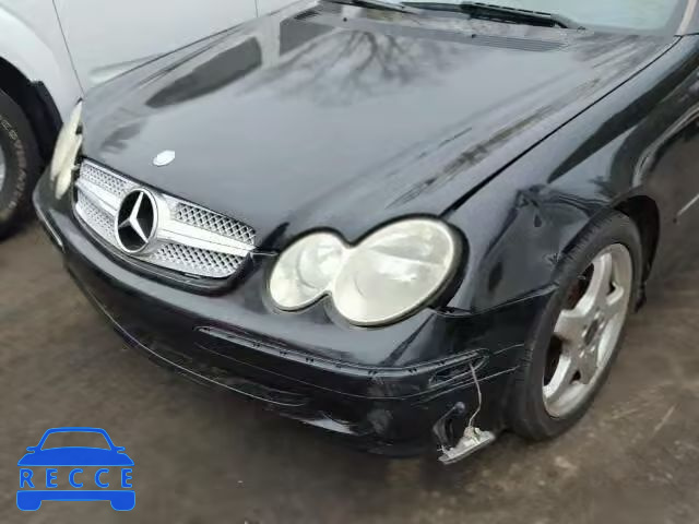 2004 MERCEDES-BENZ CLK 500 WDBTJ75J74F101249 зображення 8