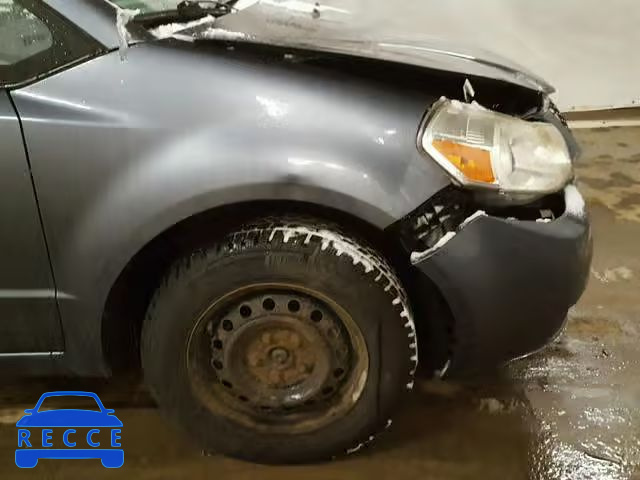 2009 SUZUKI SX4 BASE JS2YC412796201430 image 8