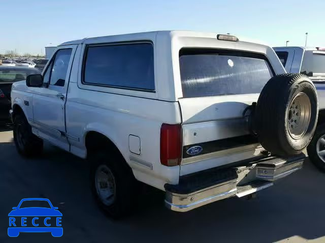 1993 FORD BRONCO U10 1FMEU15H7PLA20801 image 2