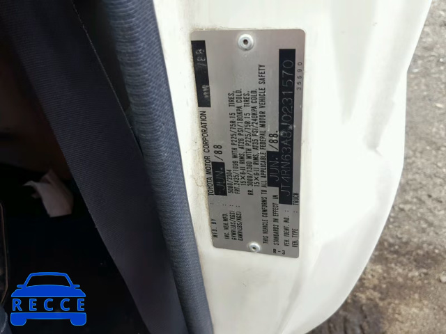 1988 TOYOTA PICKUP RN6 JT4RN63A8J0231570 image 9