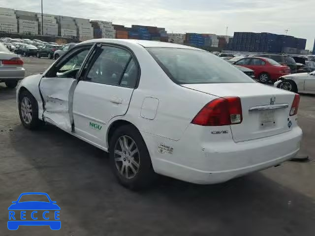 2003 HONDA CIVIC GX 1HGEN265X3L000307 image 2